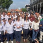 Encabeza gobernadora Rocío Nahle desfile alusivo del ‘Día del Trabajo’