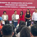 Entrega SEV nuevas plazas para maestros que se ganaron su lugar destaca Claudia Tello