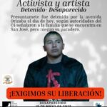 Familiares denuncian detención arbitraria de activista en Xalapa